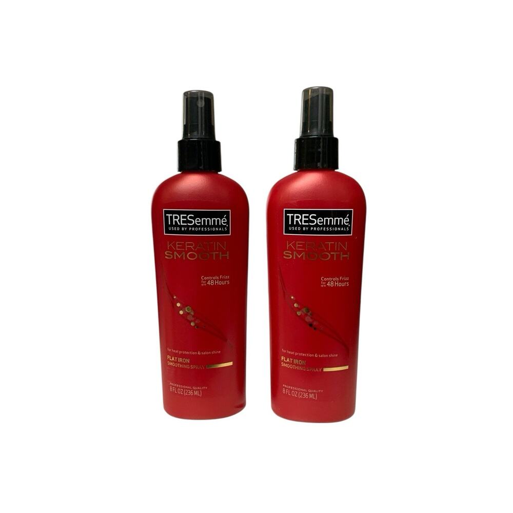 Tresemme Keratin Smooth Heat Protect Spray 8 oz - 2 pk Flat Iron Frizz control